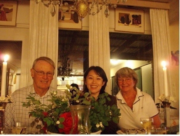 アクセルソン教授と思い出の写真